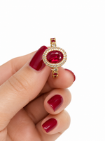 MM Royale Royal Sapphire Luxe Zircon Ring – artificial ring for girls by MM Royal Pakistan