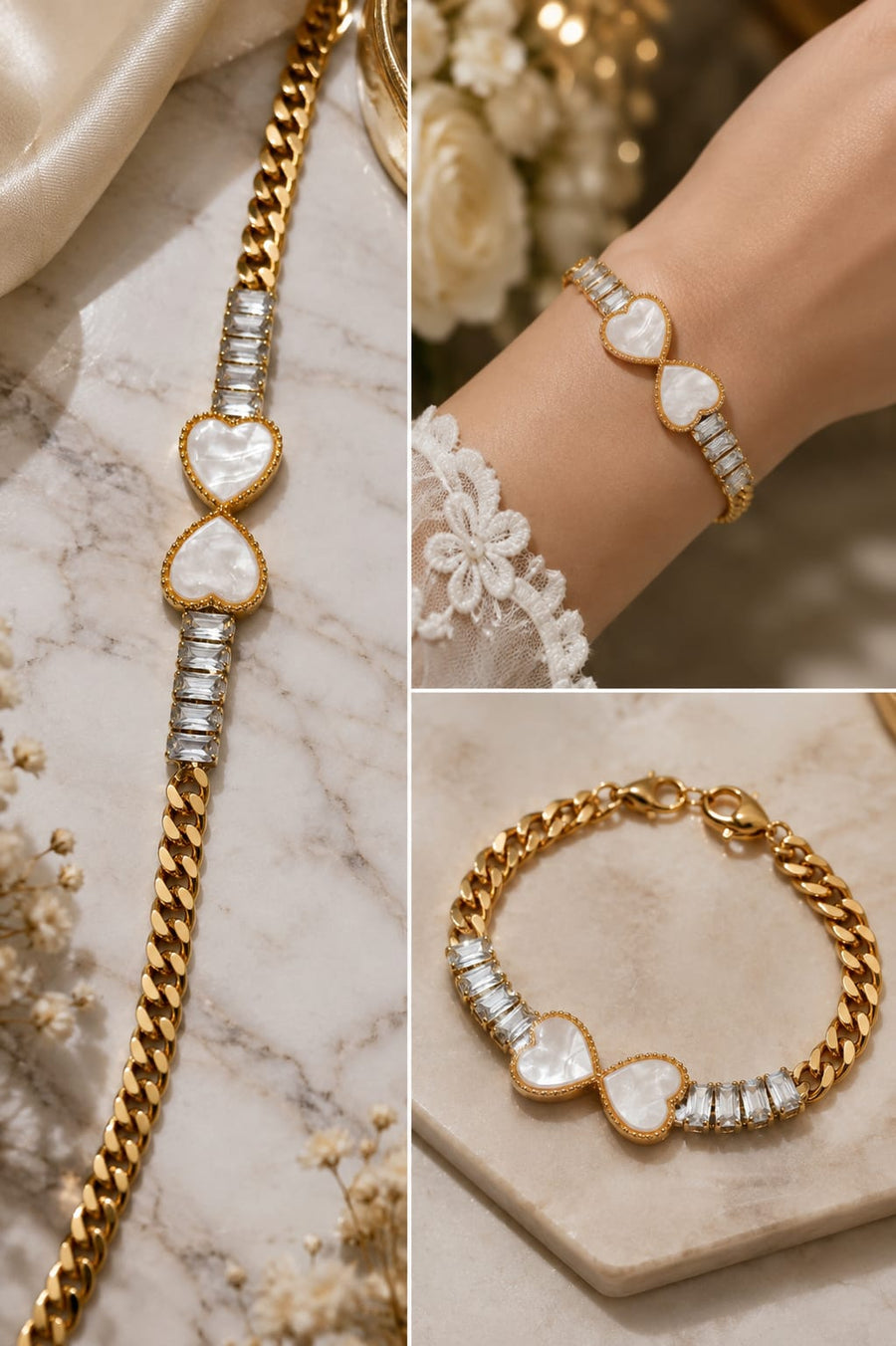 Classic Crystal Round Bracelet