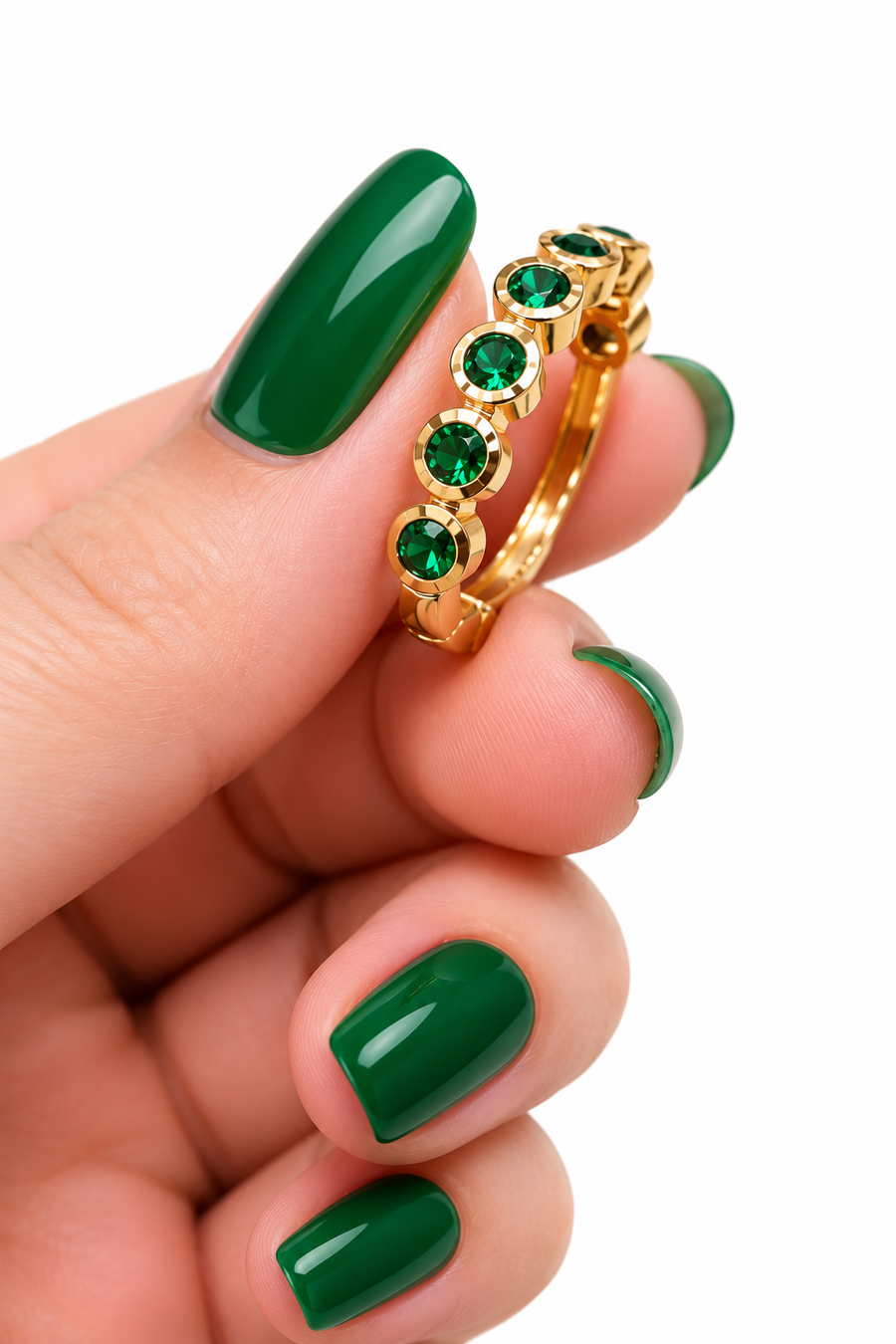 MM Royale Emerald Luxe Zircon Ring